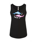 VRS Feminine Fit Trans Sharks Tank Top