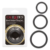 CalExotics - Rubber Ring Black 3pc Set (1407.03.2)