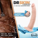 Blush - Dr. Skin Glide - 7.5 inch Self Lubricating Dildo