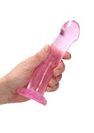 RealRock - Non Realistic Dildo with Suction Cup - 7"