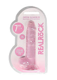 RealRock - Realistic Dildo with Balls 7"