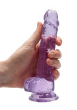 RealRock - Realistic Dildo with Balls 7"