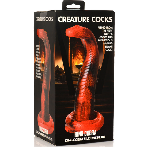Creature Cocks - King Cobra Silicone Dildo (XRAH196)