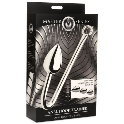 Master Series - Anal Hook Trainer Anal Hook w/ 3 Plugs (XRAH261)