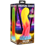 Creature Cocks - Tenta-Glow Glow-In-The-Dark Silicone Dildo (XRAH352)