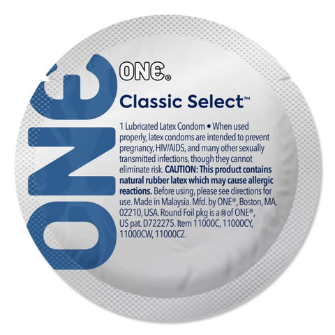 ONE Classic Select Street Art Collection - Individual Condoms