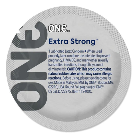 ONE Extra Strong Artist Collection Condoms - Individual Condoms