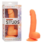 Neon Silicone Studs 6" Dildo