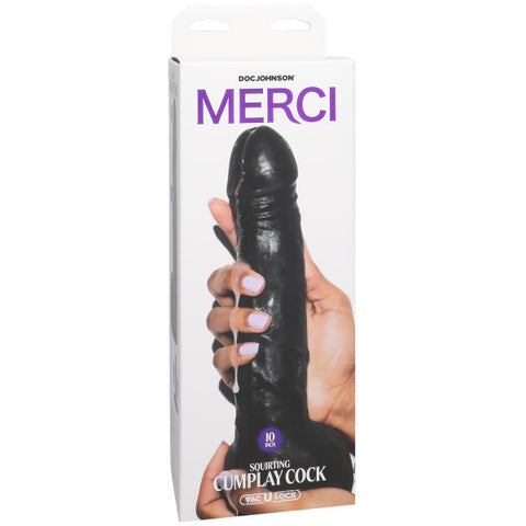 Merci Squirting Cumplay Cock 10" w Removable Suction Cup (2406.17)