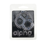 Alpha Liquid Silicone Beaded Rings (1491.80.2)