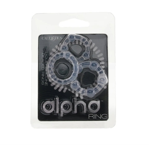 Alpha Liquid Silicone Beaded Rings (1491.80.2)