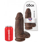 King Cock Chubby Cock With Balls 9"