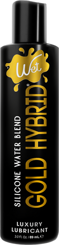 Wet Gold Hybrid Silicone/Water Blend Lubricant