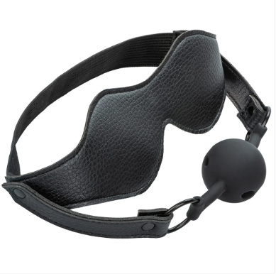 Nocturnal Collection Eye Mask & Breathable Ball Gag (2678.04.3)