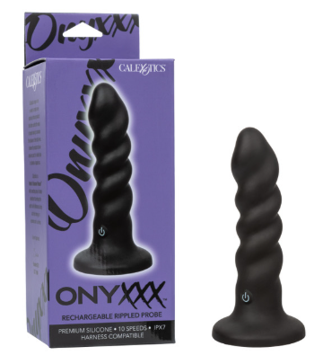 ﻿Onyxxx Rechargeable Rippled Probe (1496.12.3)