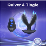 Zeus Electrosex - Electro-Spread 64X Vibrating & E-Stim Silicone Butt Plug (XRAG550)