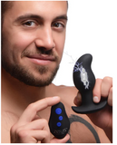 Zeus Electrosex - 8X Volt Drop Vibrating & E-Stim Silicone Prostate Massager (XRAG721)