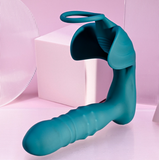 Bring It On Deep Vibrating Butt Plug with Cockring (21.3755)