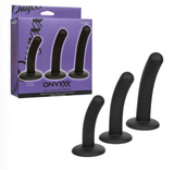 Onyxxx 3 Piece Silicone Curved Probe Set (1496.00.30