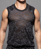 Andrew Christian Military Burnout Muscle Tank (2927)