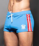 Andrew Christian Phys. Ed. Gym Mesh Varsity Shorts (6778)