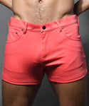 Andrew Christian Skinny Stretch Jean Shorts (6817)