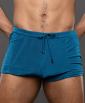 Andrew Christian Sensual Rib Resort Shorts (2" Inseam) (6911)