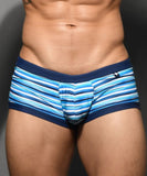 Andrew Christian Surf Stripe Swim Trunk (70037)