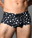 Andrew Christian Polka Dot Pocket Swim Trunk (70125)