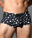 Andrew Christian Polka Dot Pocket Swim Trunk (70125)