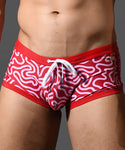 Andrew Christian Pop Art Swim Trunk (70142)