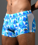 Andrew Christian  Surf Swim Trunk (w/ Mesh Contrast) (70152)