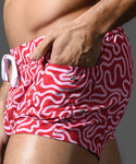 Andrew Christian Pop Art Cargo Swim Shorts (70160)