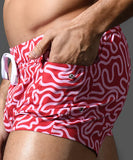 Andrew Christian Pop Art Cargo Swim Shorts (70160)