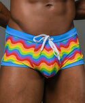 Andrew Christian Pride Wave Swim Trunk (70169)
