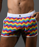 Andrew Christian Pride Wave Swim Shorts (70185)