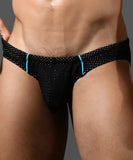 Andrew Christian Mesh Low Cut Swim Bikini w/ ALMOST NAKED® (70189)