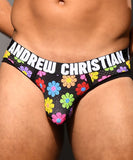 Andrew Christian Flower Power Mesh Brief w/ ALMOST NAKED® (92912)