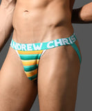 Andrew Christian Riviera Stripe Jock w/ ALMOST NAKED® (93530)