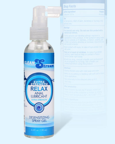 Clean Stream Relax Desensitizing Anal Lube Extra Strength  Out on the  Street