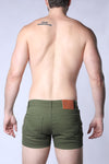 Timoteo Amalfi Cotton Twill Stretch Short (TMS276)