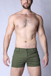 Timoteo Amalfi Cotton Twill Stretch Short (TMS276)