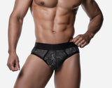 Pump Black Washed Brief