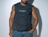 Pump Black Washed Tank Top