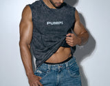 Pump Black Washed Tank Top