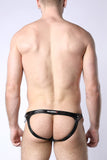 CellBlock13 Black Chrome Jock Brief (CBU362)