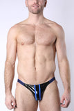 CellBlock13 Black Chrome Jock Brief (CBU362)