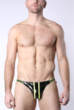 CellBlock13 Black Chrome Jock Brief (CBU362)