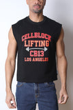 CellBlock13 Lifting Club Cropped Tank (CBS400)