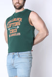 CellBlock13 Lifting Club Cropped Tank (CBS400)